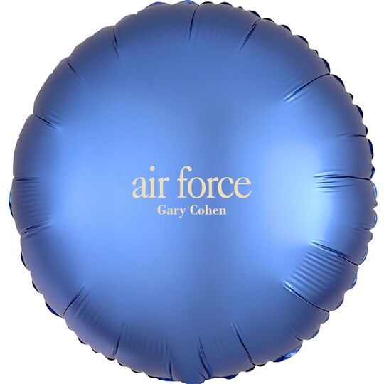 Big Word Air Force Mylar Balloons